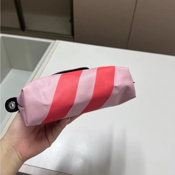 Longchamp Le Pliage Women's Pink Canvas Mini Shoulder Bag - Picture 4 of 7